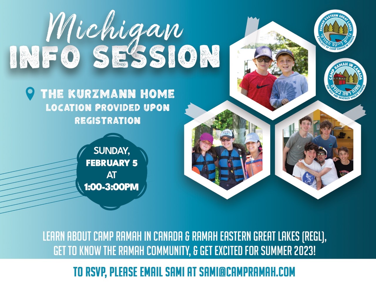 Camp Ramah Michigan Info Session