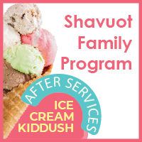 Shavuot Family Program