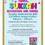 Family Sukkah Decorating and Dinner