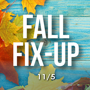 Fall Fix up