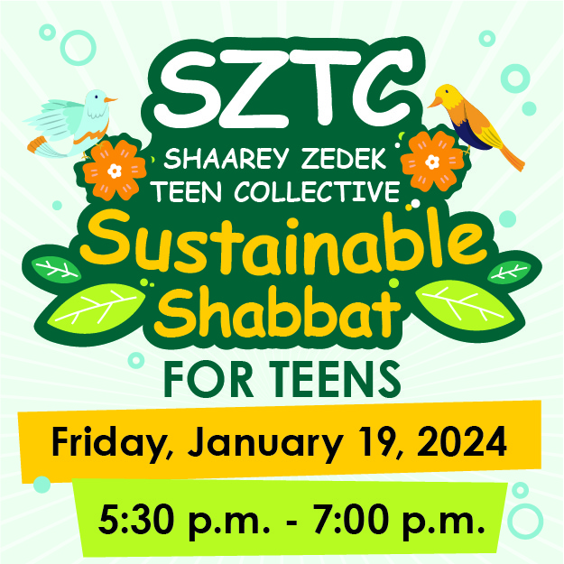 SZTC Sustainable Shabbat