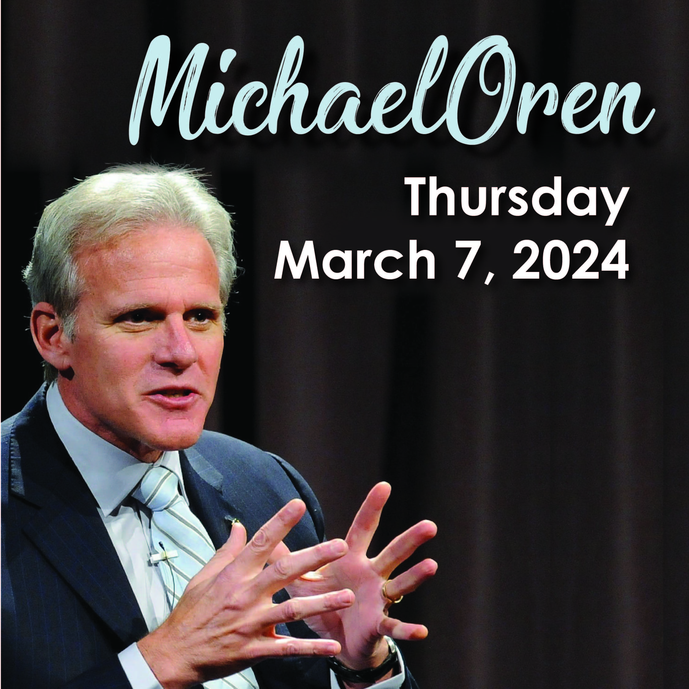 Leypsa and Rabbi Irwin Groner Lecture featuring Michael Oren