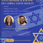 Antisemitism, Anti-Zionism, & Racism On Campus and in Society