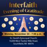 Interfaith Evening of Gratitude