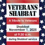 Veterans Day Shabbat