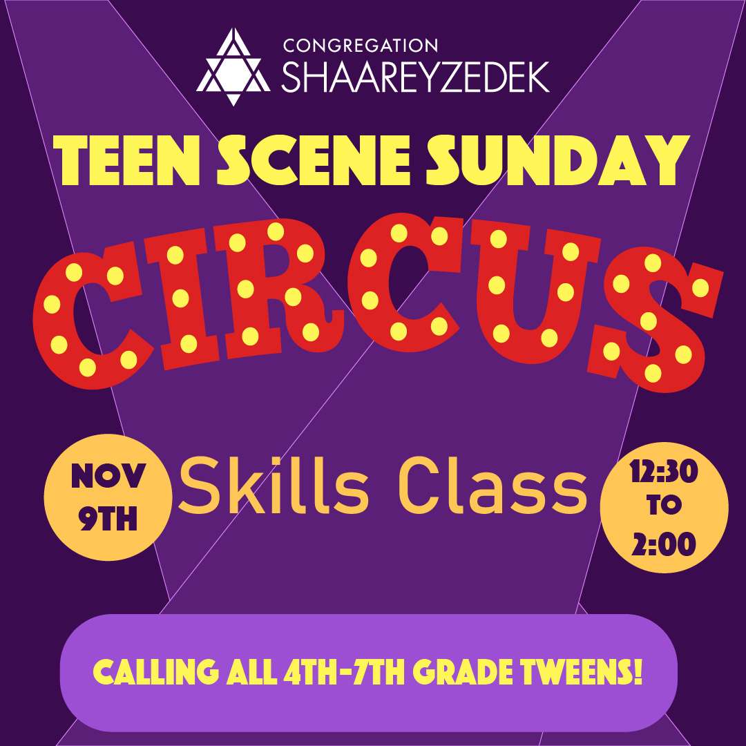 Tween Scene Sunday: Circus Skills Class!