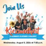 Klezundheit: A Summer Klezmer Concert for Everyone
