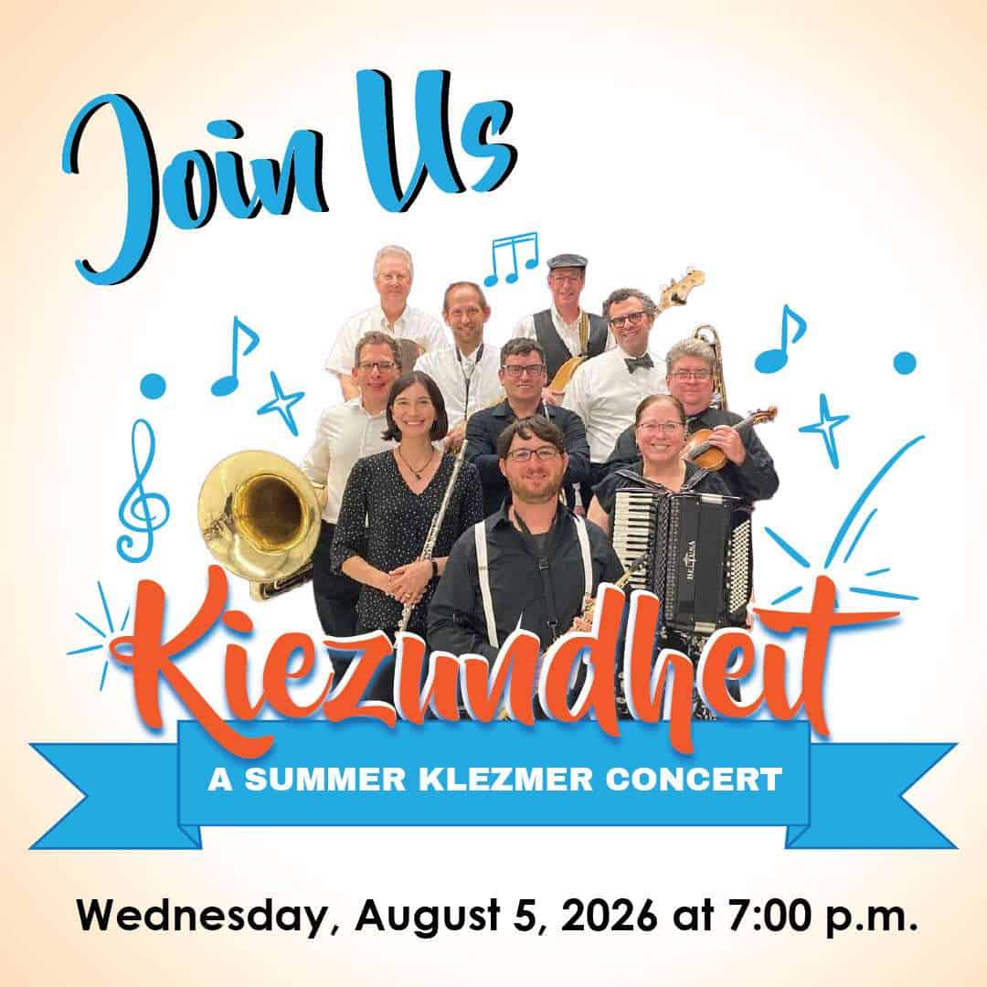 Klezundheit: A Summer Klezmer Concert for Everyone