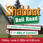 Shabbat on Bell Rd: 1st BBQ of Summer