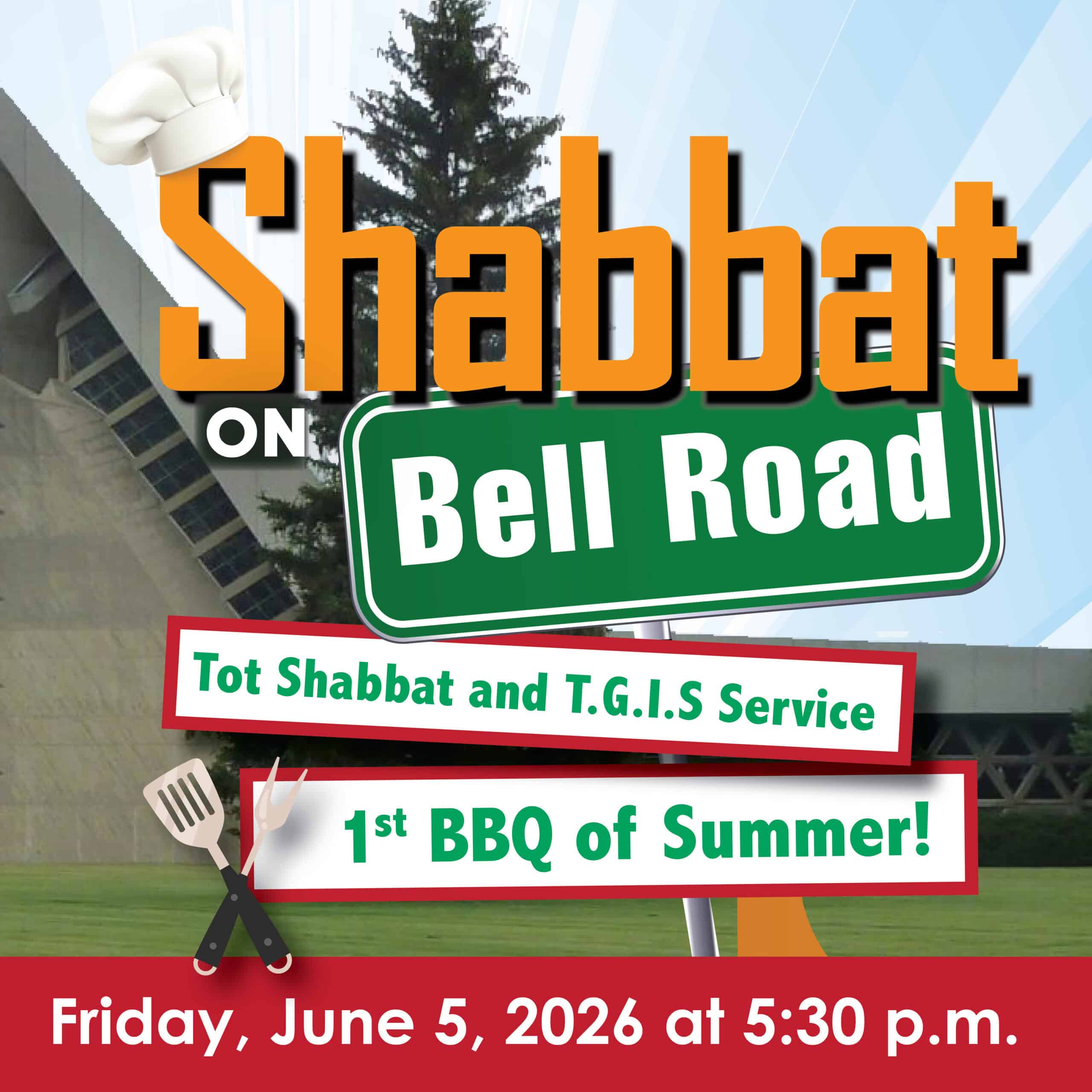 Shabbat on Bell Rd: 1st BBQ of Summer