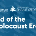 Public Lecture with Yossi Klein Halevi: "The End of the Post Holocaust Era"